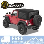 Bestop Replace Black Twill No Doors For 07-09 Jeep Wrangler 2. Fixed Price $1199.99.