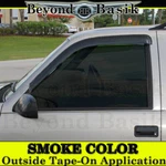 1988-1998 Gmc Chevy 1500 94-00 2500 3500 Smoke Door Vent Visors Fronts Only. Fixed Price $528.64.