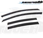 Dark Smoke Outside Mount Window Visor Rain Guard 4PC Volkswagen Passat 2006-2008. Fixed Price $33.23.
