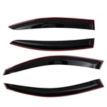 Window Rain Guards Visor For Lexus IS250 IS350 Sedan 2006-2012 Waterproof. Fixed Price $54.47.