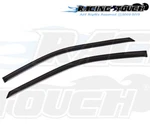 Dark Smoke Outside Mount Window Visor Rain Guard 2PCS For Mercury Cougar 1989-97. Fixed Price $33.87.