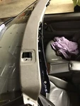 Mercedes Benz R129 Sl 320, 500, 600 Gray Bow Trim, Convertible Rail Cover. Fixed Price $69.99.