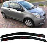 For 07-11 Toyota Yaris Coupe Window Visor Guard Shade Rain Vent W/ Sport 2PCS. Fixed Price $41.39.