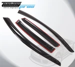 Dark Smoke Rain Visor Deflector 4PCS Out-channel For Buick Lacrosse 2010-2016. Fixed Price $49.73.