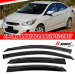 For Hyundai Accent 12-2017 Rain Guard Window Visor Vent Deflector Premium Style. Fixed Price $28.59.