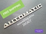 BIN41 Bmw 1970S 530I Series Rear Deck Lid Metal Automatic Q Emblem 113 19.0. Fixed Price $44.99.