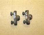 1984-1996 Corvette C4 Targa Top Rear Mounts Lh & Rh, Gm 10193623, 10193624. Fixed Price $109.99.
