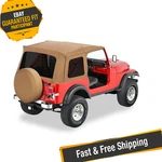 Bestop 54599-37 Supertop W/ Tinted Rear Windows For 76-95 Jeep CJ7/WRANGLER Yj. Fixed Price $1231.27.