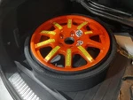 Used Spare Tire Wheel Fits: 2013 Porsche Cayenne 18X6-1/2 Aluminum. Fixed Price $165.90.