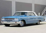 1963 Ford Galaxie Convertible Top Plastic Window & Pads, White. Fixed Price $777.00.