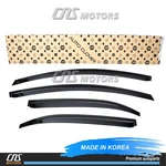 Smoked Window Sun Vent Visor Rain Guards 4PCS For 2012-2017 Kia Rio Hatchback. Fixed Price $19.50.