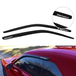 Fits 08-23 Dodge Challenger Window Visor Rain Sun Guard Vent W/ White Sport. Fixed Price $43.23.
