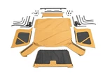 Rampage 68817 Complete Soft Top Kit For 97-06 Jeep Wrangler Tj. Fixed Price $714.11.