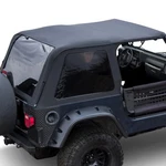 For Jeep Wrangler 1997-2006 Rampage 109735 Black Diamond Frameless Soft Top Kit. Fixed Price $611.90.
