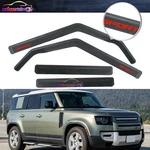 In-channel Window Visor For 20-25 Land Rover Defender 110 130 Rain Guard 4PCS. Fixed Price $44.26.