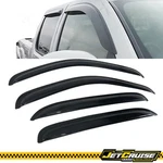 Fits 07-14 Chevy Silverado Gmc Sierra Crew Cab Window Visors Rain Sun Guard 4PCS. Fixed Price $23.99.