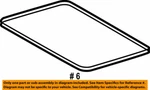 63318-48011-B3 Toyota Moulding, Sun Roof Opening Trim 6331848011B3, New Genuine. Fixed Price $52.93.