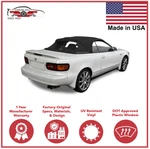 Fits: Toyota Celica 1991-1993 Convertible Soft Top & Plastic Window Black Vinyl. Fixed Price $310.61.