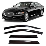 Tape-on Window Visors Rain Guards Fit Jaguar Xj (X351) 2009-2019 Deflectors. Fixed Price $99.00.