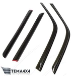 Tape-on Windows Visors Deflector Sun Rain Guard Subaru Forester Sf 1997-2002. Fixed Price $109.00.