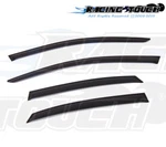 Dark Smoke Outside Mount Window Visor Rain Guard 4PCS For Audi A4 2009-2015. Fixed Price $35.26.