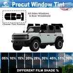 Precut All Sides + Rear Window Film Any Tint Shade % 21-26 Ford Bronco 4DOOR. Fixed Price $39.99.