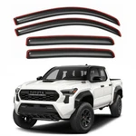 Channel Window Sun Rain Visor Guard Fit 2024-2026 Toyota Tacoma Crew Cab. Fixed Price $45.99.