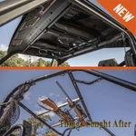 Utv Overhead Bow Holder Honda Kawasaki Yamaha Sxs Shotgun Rifle Roof Rack. Fixed Price $139.95.