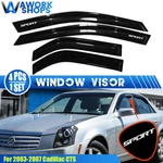 Fits 03-07 Cadillac Cts Window Visors Rain Guard Shade Deflector W/ White Sport. Fixed Price $42.49.