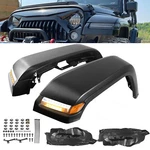Front Fender Flares W/ Lights Fit For 2007-2017 Jeep Wrangler Jk Replacement. Fixed Price $452.99.