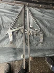 Vent Wing Window Assembly Glass Frame 1965 1966 Ford Mustang Used Oem Original. Fixed Price $600.00.