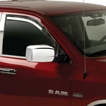 Putco 480138 Chrome Window Deflectors For 09-25 Ram Crew/mega Cab Set Of. Fixed Price $139.99.