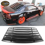 Fits 99-04 Ford Mustang Rear Window Louver Cover Sun Visor Shade Abs. Fixed Price $239.99.