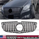 Chrome Silver Upper Grille For Mercedes Benz R-class W251 2011-17 R350 R500 R550. Fixed Price $139.99.