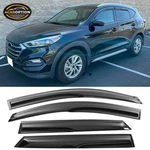 Fits 16-21 Hyundai Tucson Tl NX4 Mugen Style Window Visors Rain Sun Guard Vent. Fixed Price $27.89.