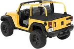 Bestop 90033-35 Duster Deck Cover Tonneau For 2007-2017 Jeep Wrangler Door. Fixed Price $125.00.