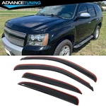 For 07-14 Chevrolet Tahoe & Gmc Yukon In-channel Window Visors Vent Rain Guards. Fixed Price $35.99.