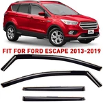 Rain Guards Vent Visors Shade 2013-2019 Ford Escape Shatterproof. Fixed Price $62.99.