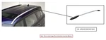 Lh Blk/slv Roof Rail Oem 2015 Chevrolet SUBURBN15. Fixed Price $146.00.