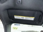 15-20 Dodge Charger Visor Left Black Lights W/o Sunroof Garage Opener. Fixed Price $84.00.