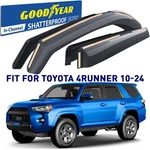 Sun Rain Visors Wind Guards For 2010-2024 Toyota 4RUNNER Shatterproof. Fixed Price $104.99.