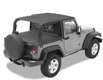 Bestop 52585-35 Header Safari Bikini Black For 2007-2009 Wrangler Door Jk. Fixed Price $79.99.