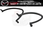 Mazda Genuine Roof Weatherstrip L&r Set NA01-R1-891B NA01-R1-881B Miata New Jdm. Fixed Price $158.37.