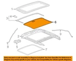 Gm Oem 16-23 Camaro Sunroof-sunshade 23408688. Fixed Price $211.72.