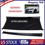 Black Sunroof Visor Roller Blind For Benz GLC300 X253 C63AMG W205 C200. Fixed Price $78.98.