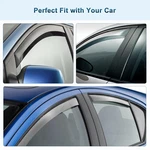 Ford Focus 2012-2018 In-channel Window Visors Vent Sun Rain Guards. Fixed Price $36.99.