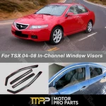 In-channel Rain Sun Guards Vent Visor Window Deflector Fits Acura Tsx 04-08. Fixed Price $49.89.