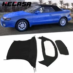 For Toyota Celica 1991-1993 92 Convertible Soft Top W/ Plastic Window Black Roof. Fixed Price $113.96.