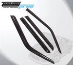 Outside Mount Window Visor 4 Pcs Dark Smoke For 2007-2016 Jeep Patriot. Fixed Price $41.34.
