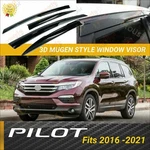 Fits 2016-2021 Honda Pilot 3D Mugen Window Visors Rain Guards Vent Deflectors. Fixed Price $39.99.
